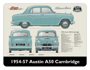 Austin A50 Cambridge 1954-57 Mouse Mat